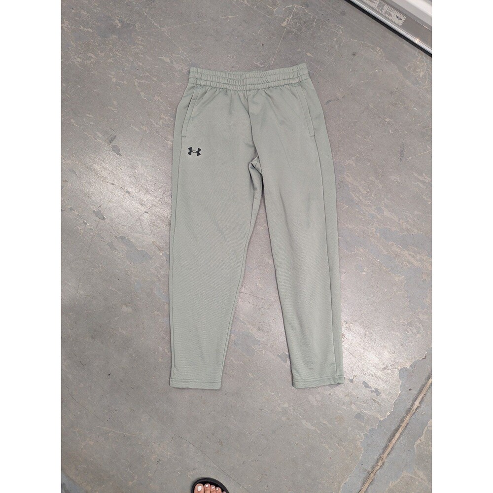 Normcore Lounge Athleisure Armour Size Large Light Green Loose Taper Leg Pants